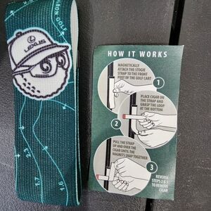 Green Golf Ball Design Headband